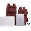 Fatto a mano Handmade Brown Zaino Uomo In Pelle Vintage 16X8X8 18X9X9 20X10X10 Laptop