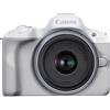 CANON EOS R50 white + RF-S 18-45mm f/4.5-6.3 IS STM - GARANZIA UFFICIALE CANON ITALIA