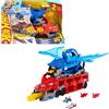 Hot Wheels City Drago Trasportatore Trasformabile e 2 Veicoli Die-Cast | 2 draghi: uno grande si trasforma in pista doppia, uno staccabile e due macchinine, spazio per oltre 20 veicoli, JKJ79