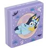 Paladone - Lampada notturna LED Bluey, da parete, adesiva, con sensore di movimento e luminosità regolabile, alimentata a batteria, per la cameretta dei bambini, merchandising con licenza ufficiale
