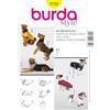 burdastyle Burda B7752 - Cartamodello per cappottino per cane, dimensioni: 19 x 13 cm
