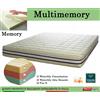 ErgoRelax Materasso Memory Mod. Multimemory Singolo da Cm. 80x190/195/200 Waterlily Tre Strati - Ergorelax