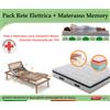 Il Benessere Rete Elettrica Solution 80x190 + Materasso Memory Regal 80x190 Offerta Pack - Ergorelax