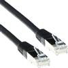 ACT Patchcord SSTP Categoria 6 PIMF - Nero 0,50M 0,5m Cavo di rete nero (FB9900)