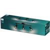 Philips Faretti da soffitto/parete Palme, 3×, Faretto per binario, E14, 3 lampadine, LED, 220-240 V, Nero