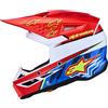 alpinestars S-M3 Falcon Casco Cross unisex rosso