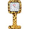 GIMA OROLOGIO PER INFERMIERI - quadrato - fantasia leopardo
