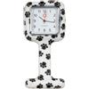 GIMA OROLOGIO PER INFERMIERI - quadrato - fantasia impronte