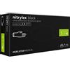 GIMA GUANTI NITRILE NITRYLEX BLACK - piccoli conf. 100 pz.