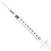 GIMA SIRINGA 3 PEZZI CON AGO 26G - 1ml Cono Luer centrale - Tubercolina conf. 100 pz.