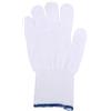 GIMA GUANTI IN COTONE - misura 7 - 7,5 - bianchi - polsino blu conf. 10 pz.