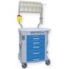 GIMA CARRELLO AURION TERAPIA - azzurro