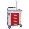 GIMA CARRELLO AURION EMERGENZA - rosso