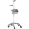 GIMA CARRELLO PER MONITOR PAZIENTE - richiede piastra adattatrice