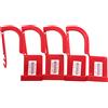 GIMA SIGILLO IN PLASTICA CON INDICATORE DI VAPORE - rosso conf. 100 pz.