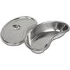 GIMA BACINELLA RENIFORME INOX CON COPERCHIO - 309x149X59 mm