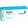 GIMA SUTURA NON ASS. TRUSILK calibro 4/0, curva 1/2, ago 17 mm - 45 cm - nero conf. 12 pz.