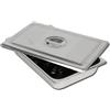 GIMA VASSOIO PERFORATO+COPERCHIO INOX 223x126x45 mm