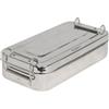 GIMA SCATOLA ACCIAIO INOX - 20x10x4 cm - con manici