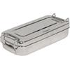 GIMA SCATOLA ACCIAIO INOX - 20x10x5 cm - con manici