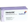 GIMA SUTURA ASS. TRUGLYDE calibro 4/0, curva 1/2, ago 17 mm - 75 cm - incolore conf. 12 pz.