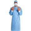 GIMA Camice chirurgico 40g/m2 120x140 cm - non sterile - conf. 100 pz. - M