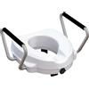 GIMA RIALZO WC con braccioli fissi - 12,5 cm