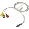 GIMA CAVO ECG per ECG PALMARE 33260/1 e 35162 versione nuova 3 pin