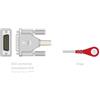 GIMA CAVO PAZIENTE ECG 2,2 m - snap - compatibile Esaote, Shiller