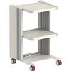 GIMA CARRELLO EASY POWER - 2 ripiani 40X36 cm + base