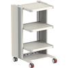 GIMA CARRELLO EASY POWER - 3 ripiani 40x36 cm + base