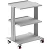 GIMA CARRELLO SMART - 2 ripiani 50x42 cm + base
