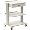 GIMA CARRELLO SMART - 2 ripiani 50x42 cm + base + cassetto
