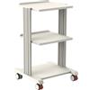 GIMA CARRELLO SMART - 2 ripiani 40x36 cm + base