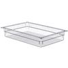 GIMA CASSETTO ISO PLASTICA TRASPARENTE 600x400x100 mm - aperto
