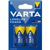VARTA BATTERIE MEZZA TORCIA VARTA H.E. - C blister 2 pz.