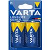 VARTA BATTERIA TORCIA VARTA H.E. - D blister 2 pz.