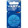 VARTA BATTERIE PER APPARECCHI ACUSTICI VARTA - 675 blister 6 pz.