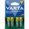 VARTA BATTERIE VARTA STILO "AA" RICARICABILE blister 4 pz.