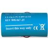 GIMA BATTERIA RICARICABILE Li-Ion 3,5V adulti - manico plug in