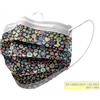 GIMA GISAFE MASCHERINA CHIRURGICA FILTRANTE 98% 3 VELI tipo IIR con elastici - adulti - peace - flowpack conf. 10 pz.