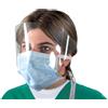GIMA MASKOP con visiera avvolgente - lacci conf. 50 pz.