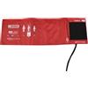 GIMA BRACCIALE ADULTI+POLMONE 1 TUBO 49x15cm ROSSO