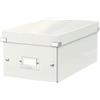 LEITZ Scatola archivio Click & Store - per DVD - 20,6 x 14,7 x 35,2 cm - bianco - Leitz (unità vendita 1 pz.)