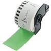 BETCKEY - 1 Rotolo DK-22223 Etichette a Lunghezza Continua Compatibile con Brother, 50mm x 30.48m, 1 Etichette Colorate Verde per Stampanti di Etichette Brother QL