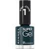 Rimmel London Rimmel Super Gel Smalto a lunga tenuta 068 Beach House Blue | Applicazione facile, manicure effetto gel, resistente alle scheggiature, formula clean, effetto 3D, unghie lucide più a lungo