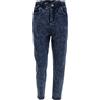 Freddy Jeans FREDDY BLACK marble wash vita super alta arricciata