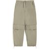 Freddy Pantaloni parachute pants in popeline con coulisse sul fondo
