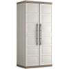 KETER Armadio alto Keter Excellence XL con 4 ripiani grigio tortora 89x54x182 cm
