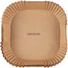 Cecotec Accessori di carta per friggitrice senza olio Cecofry Paper Pack Accessories S. Air Fryer. Molteplici applicazioni, 150 pezzi di carta, sostenibile, sicuro, facile da usare